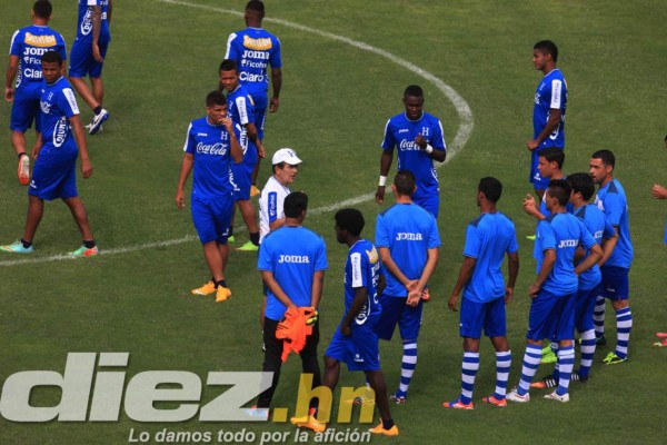 Entrenamientos de la Selección de Honduras en Comayagua