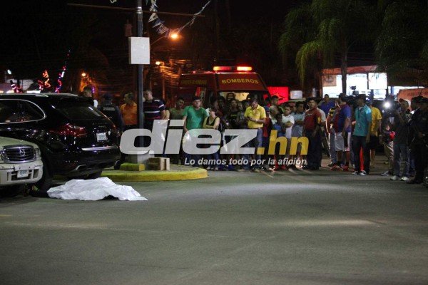 Desgarradoras imágenes en la escena del crimen donde asesinaron a Arnold Peralta