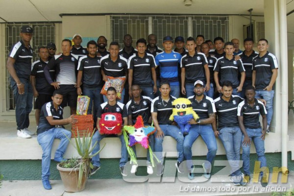 Así fue la captura de un ladrón a manos de los futbolistas del Honduras Progreso