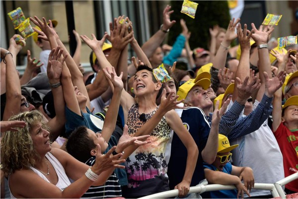 Las mejores postales del Tour de Francia 2015