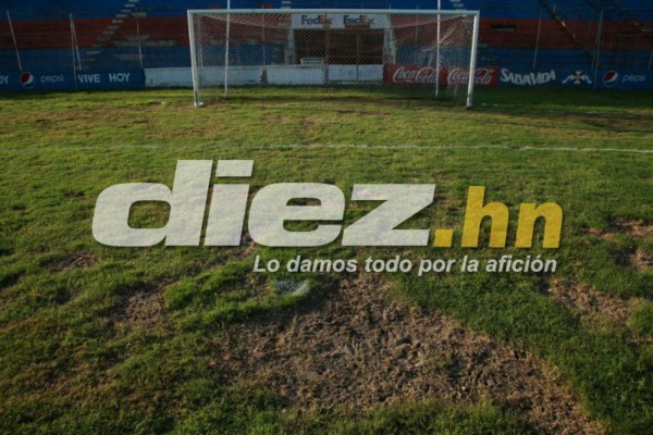 Qué tristeza: Así luce un viejo y deteriorado estadio de La Ceiba