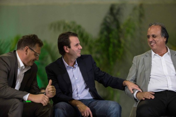 Ambiente Brasil en Inauguracion de centro de emisión internacional (IBC)