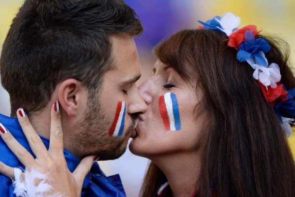 Los Mejores 'BESOS” del Mundial Brasil 2014