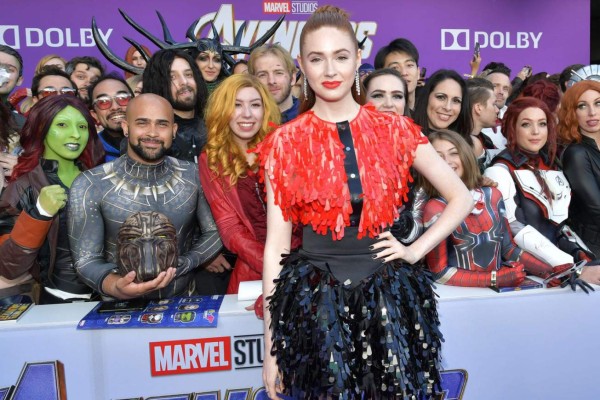 Avengers: Endgame La alfombra roja en la premiere con los protagonistas