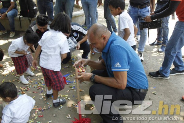 Así fue la captura de un ladrón a manos de los futbolistas del Honduras Progreso
