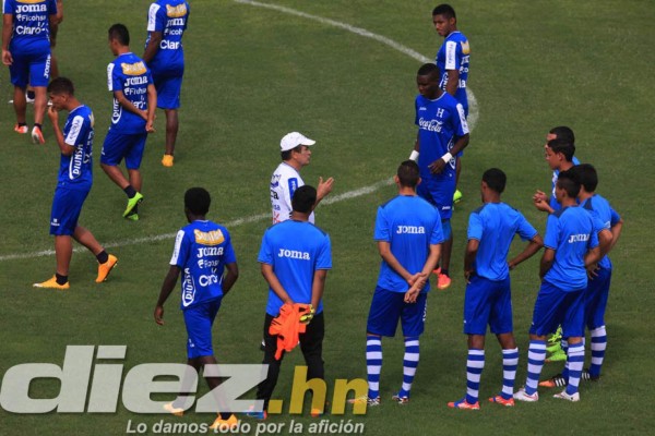Entrenamientos de la Selección de Honduras en Comayagua