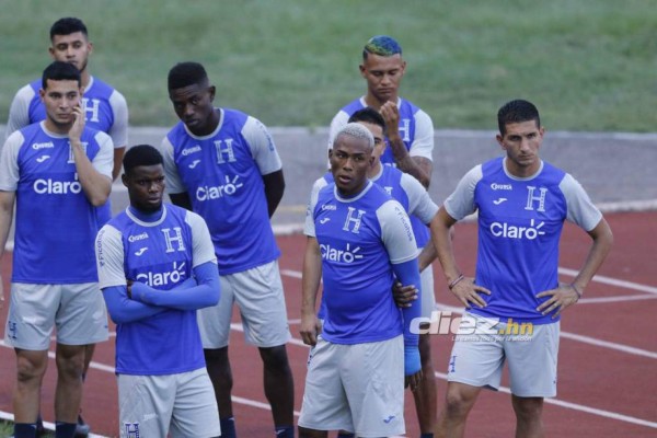 El llamativo look de Kervin Arriaga, sonrisas y trabajo colectivo en primer entreno de Honduras en San Pedro Sula