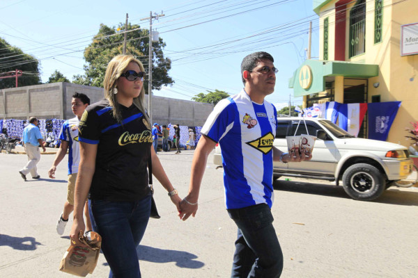 Ambiente de la Gran final del Futbol Hondureño