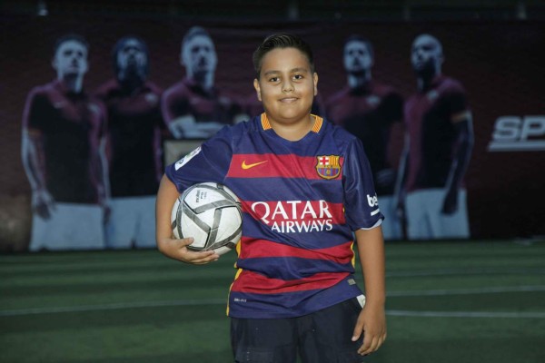FOTOS: Conocé a los niños hondureños que tiene nombres de cracks del fútbol