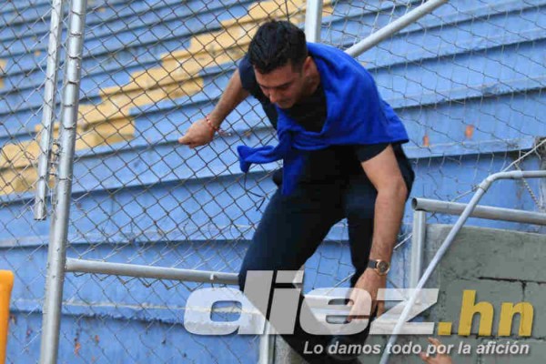 ¡Agarren a ese ciclón! Así festejó Motagua la eliminación del Olimpia