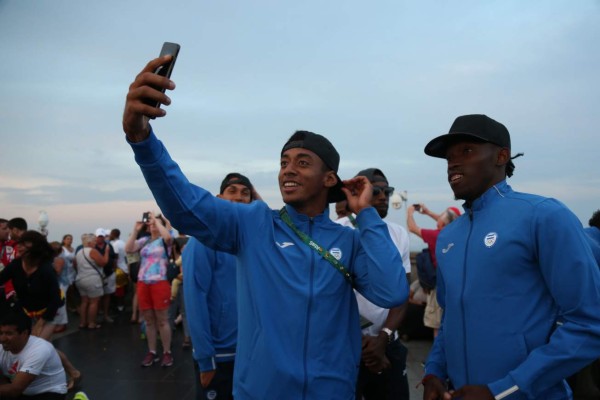 FOTOS: Así se relajó la Sub 23 de Honduras en Rio-2016