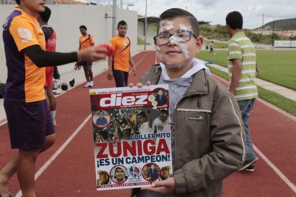 Guillermo vivió el mejor día de su vida con el Olimpia