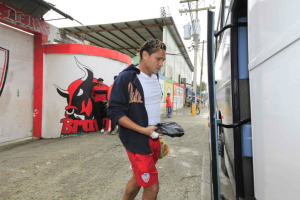 Atlético Choloma, viajó completo a Tegucigalpa.