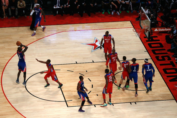 Espectacular show en el Juego de Estrellas de la NBA