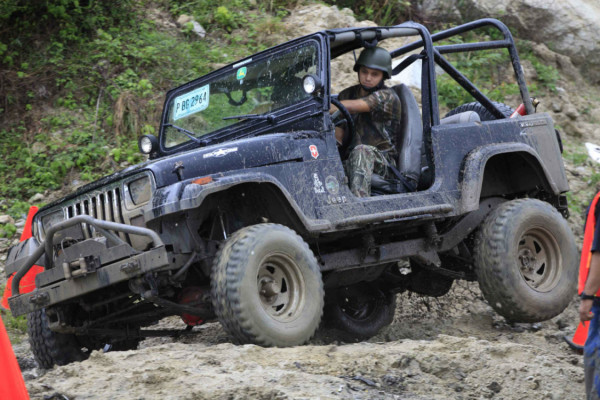 Adrenalina y mucha emoción en la competencia del 4X4.