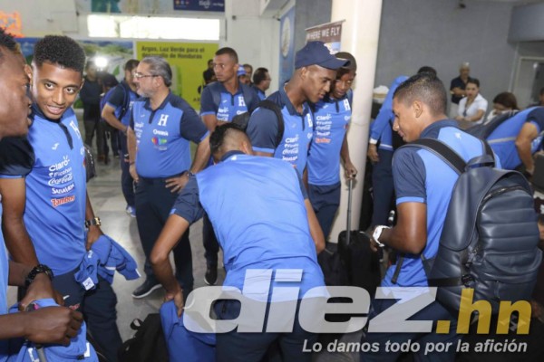 Los rostros de la Selección de Honduras previo al viaje a Trinidad y Tobago