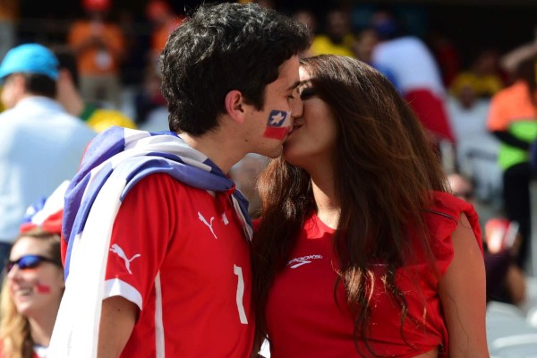 Los Mejores 'BESOS” del Mundial Brasil 2014