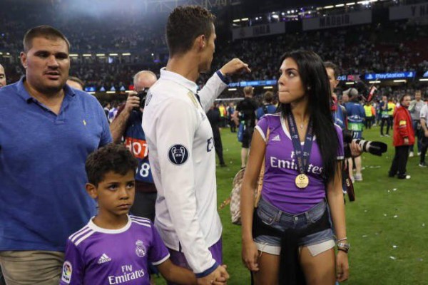 ¿Qué hizo Cristiano con su novia Georgina y por qué lloraba su hijo?