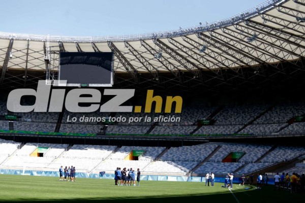FOTOS: El entrenamiento de Honduras antes de enfrentar a Corea