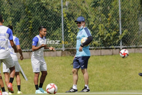¡Bromas, risas y camaradería! Así fue el cierre del primer microciclo del 'Bolillo' Gómez con Honduras