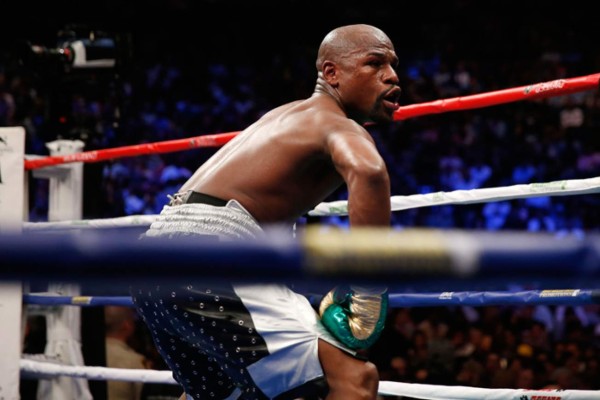 Así fue la última pelea del boxeador norteamericano Floyd Mayweather Jr.