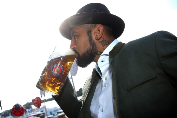 GALERÍA: La espectacular celebración del Bayern con cerveza