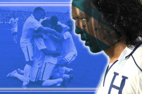 Fotomontajes dedicado al juego entre Honduras y Estados Unidos.