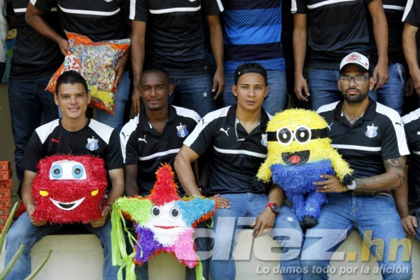 Así fue la captura de un ladrón a manos de los futbolistas del Honduras Progreso