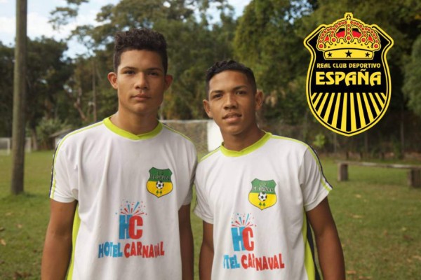 Real España y su apuesta con dos jóvenes promesas de las Fuerzas Básicas del Sauce