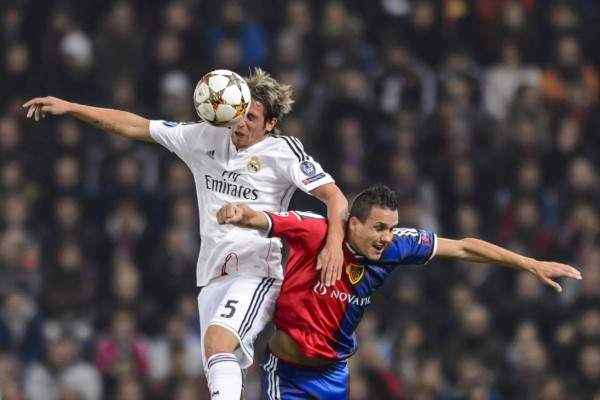 Real Madrid derrota al Basilea 1-0 en la Liga de Campeones europea