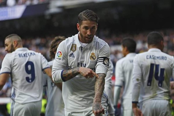 Los espectaculares tatuajes del capitán del Real Madrid, Sergio Ramos