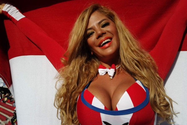 FOTOS: Así es Simone Villar, la bella paraguaya que cautivó en la Copa América