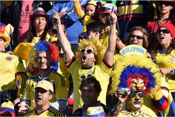 Las mejores imágenes del ambiente del Colombia vs Venezuela.
