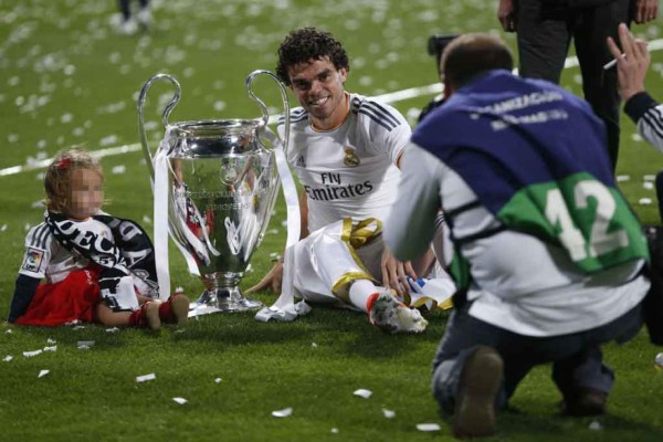 Celebración de 'La Décima” en el Bernabéu