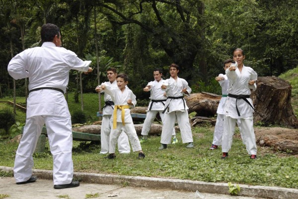 FOTOS: familia Armijo, el karate corre por su sangre