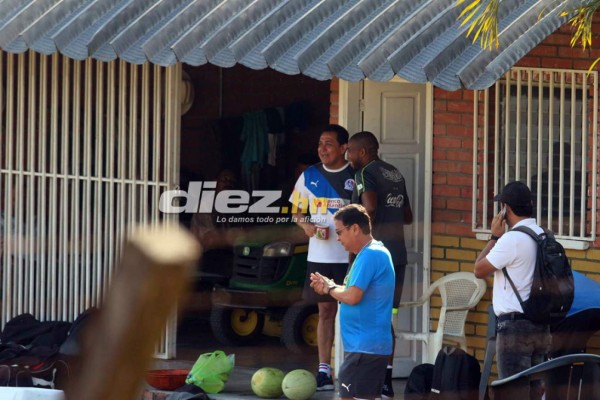 ¡Puso las cosas claras! Así fue el primer entreno de Nahún Espinoza con Olimpia