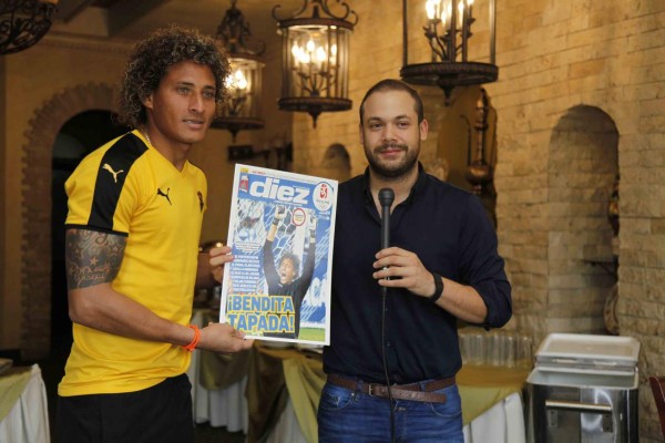 FOTOS: Así fue el desayuno de los cuatro héroes olímpicos de Honduras