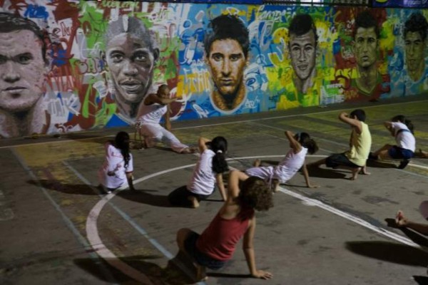 FOTOS: Los graffitis más sensacionales de Messi y Cristiano Ronaldo