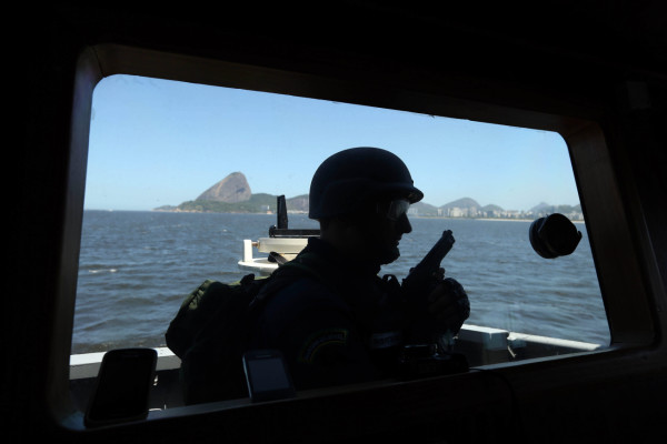 simulacro de medidas de seguridad antes de la Copa Mundial
