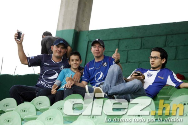 FOTOS: El bonito ambiente que se vivió en clásico Marathón-Motagua&nbsp;&nbsp;