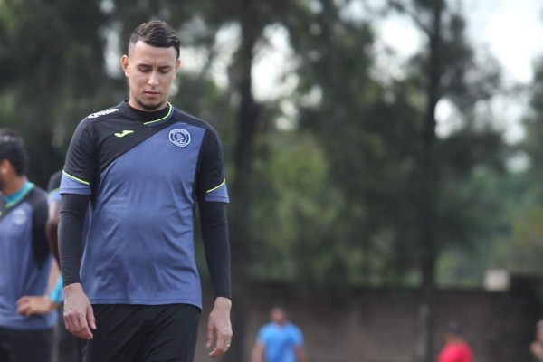 ¡SORPRESA! Erick Andino regresa a los entrenamientos con Motagua