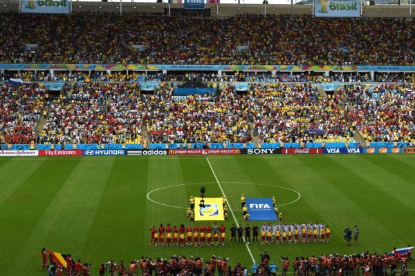 Las mejores imágenes del juego Russia vs Bélgica