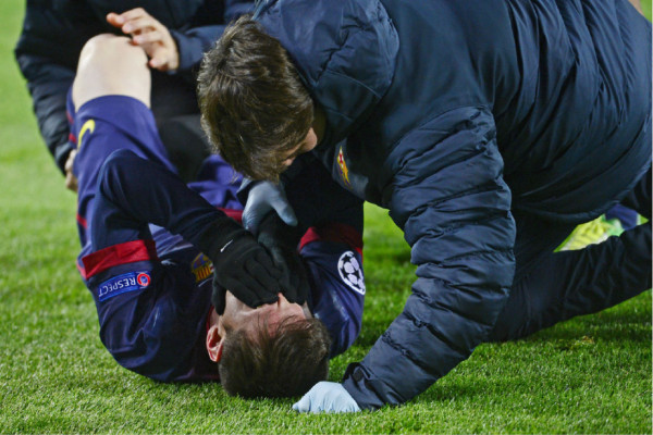 Messi:'Pensé que era la última pelota que tocaría en mucho tiempo'