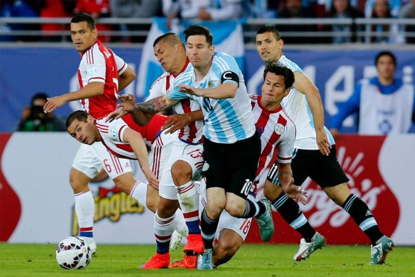 Las mejores fotos de Argentina-Paraguay y Uruguay-Jamaica en Copa América 2015