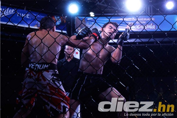 Espectacular velada de artes marciales mixtas de la HFL