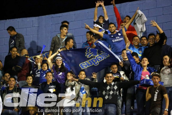 ¡Ambientazo en clásico capitalino entre Motagua y Olimpia!