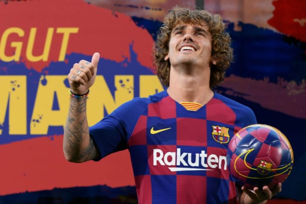 Así fue la presentación de Griezmann en el Camp Nou: Nuevo dorsal y elogios a Messi