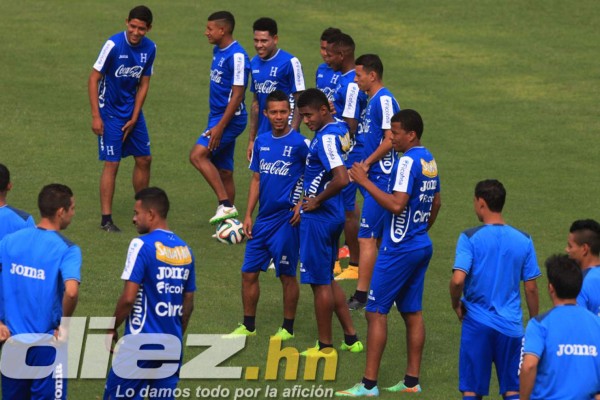 Entrenamientos de la Selección de Honduras en Comayagua