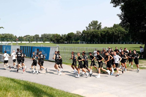 FOTOS: Así ha sido el primer entrenamiento de Hazard con el Real Madrid
