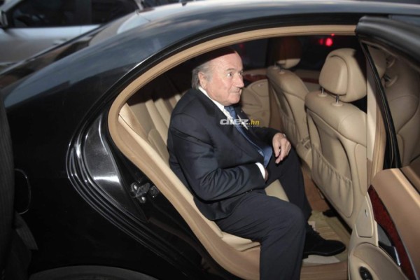 El recorrido que hizo Joseph Blatter, primer presidente de FIFA que visitó Honduras